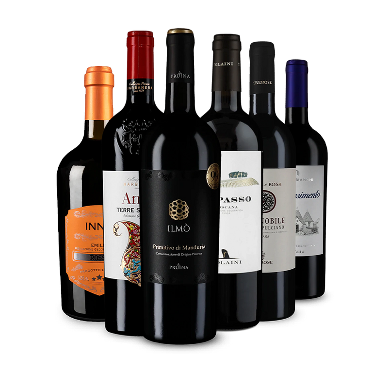 Wine in Black Pizza, Pasta & Amore-Paket