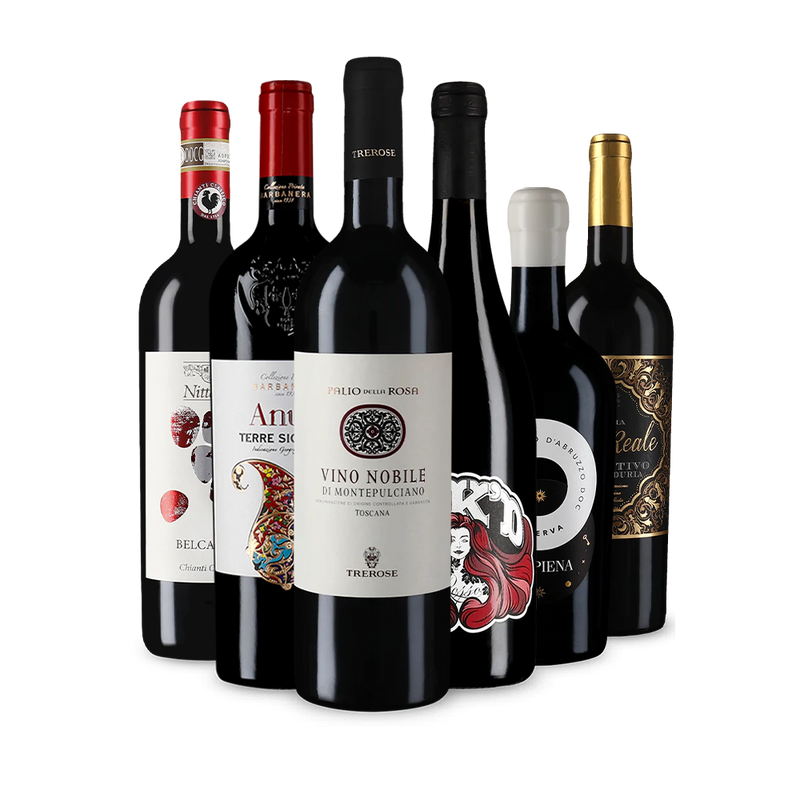 Wine in Black Pizza, Pasta & Amore-Paket