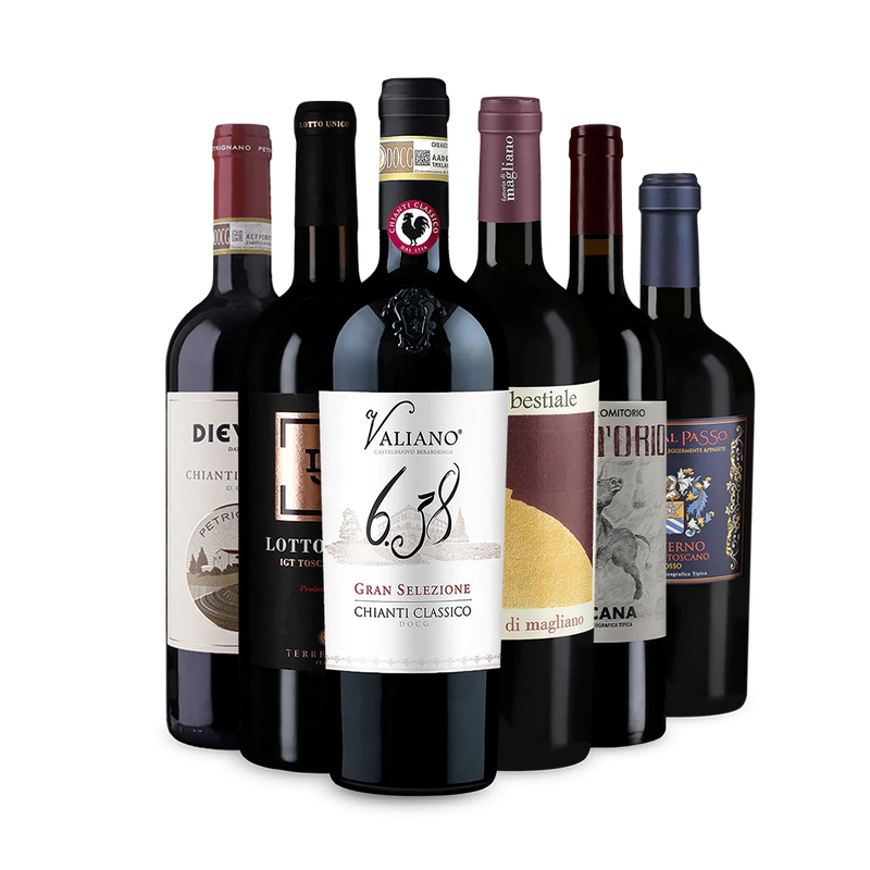 Wine in Black Best of Toskana-Paket