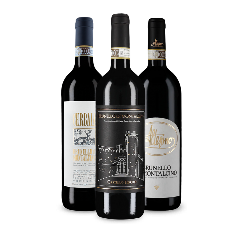 Wine in Black Brunello di Montalcino-Paket