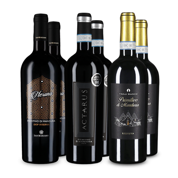 Wine in Black Premium-Primitivo-Paket