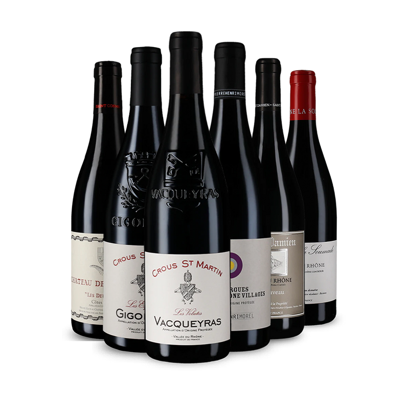 Wine in Black Rhône-Paket