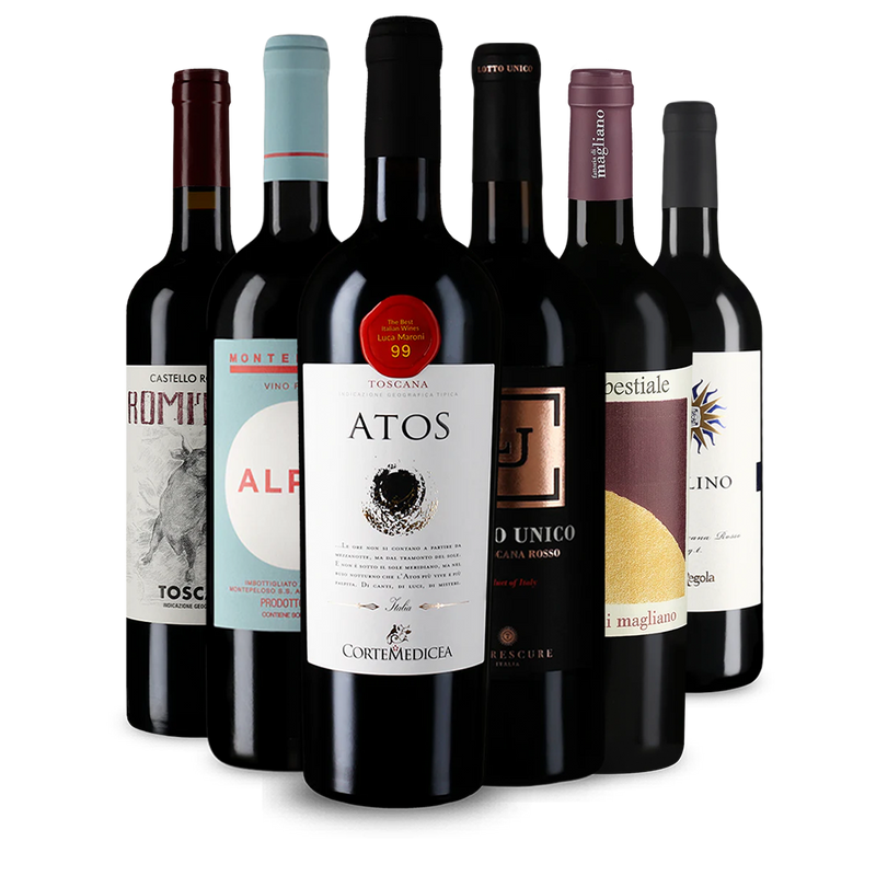 Wine in Black Supertuscan-Paket