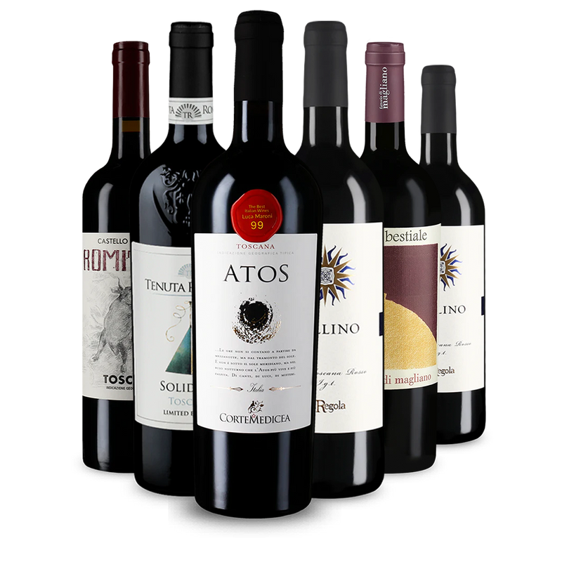 Wine in Black Supertuscan-Paket