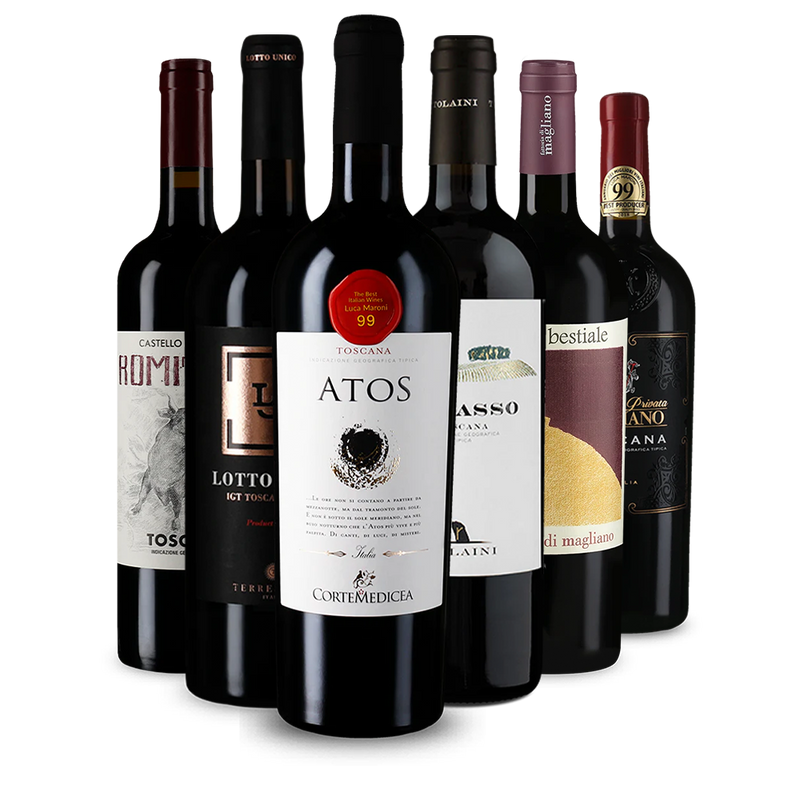 Wine in Black Supertuscan-Paket