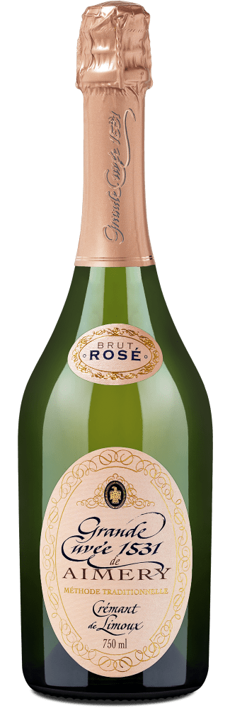 Grande Cuvée 1531 de Aimery Crémant de Limoux Rosé brut