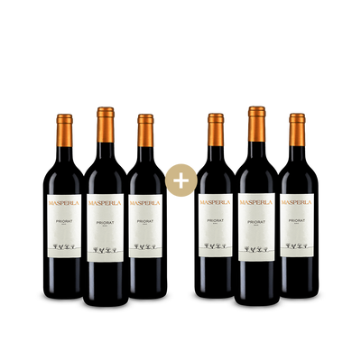 3+3 Flaschen Mas Perla Priorat 2010