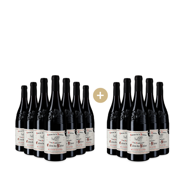 6+6 Flaschen Reserve de la Ronciere Cotes du Rhone 2021