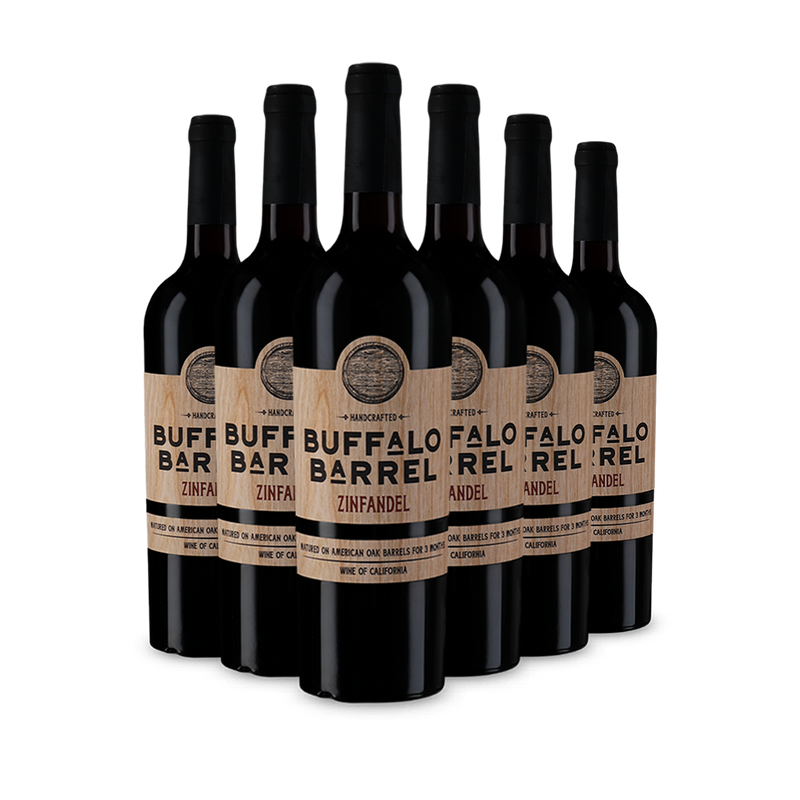 6 Flaschen Whiskey Barrel Zinfandel California 2021