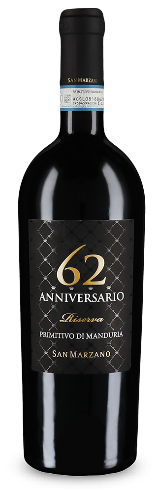 Anniversario 62 Primitivo di Manduria Riserva 2019