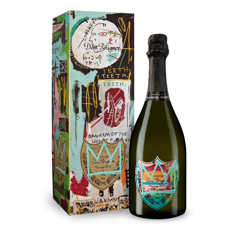 Champagne Dom Pérignon Jean-Michel Basquiat Édition Gift Box Vintage 2015