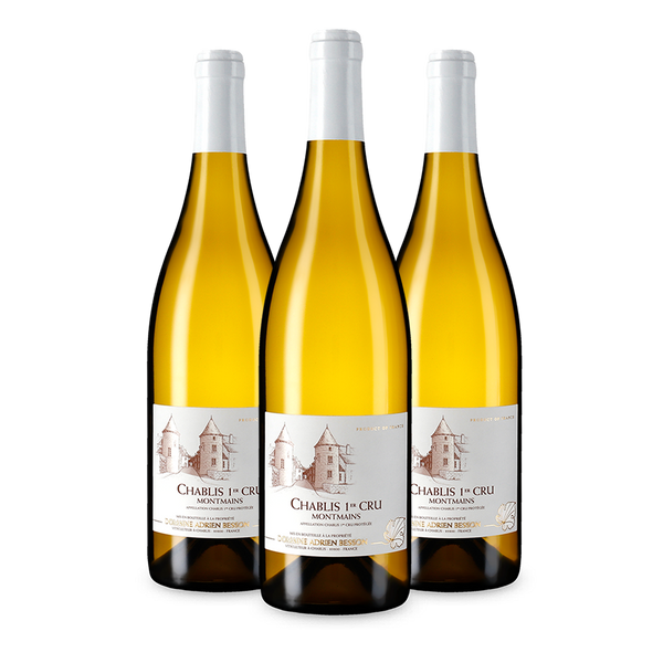 3 Flaschen Chablis 1er Cru Montmains 2022