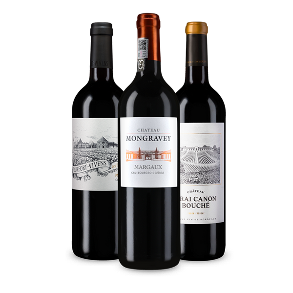 Bordeaux-Trio de luxe