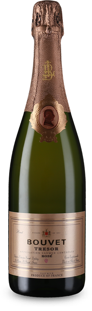 Trésor Saumur Crémant de Loire Rosé brut